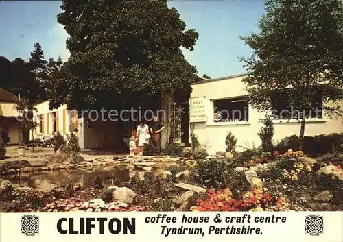 Perthshire Schottland Clifton Kaffee Haus Kat. United Kingdom