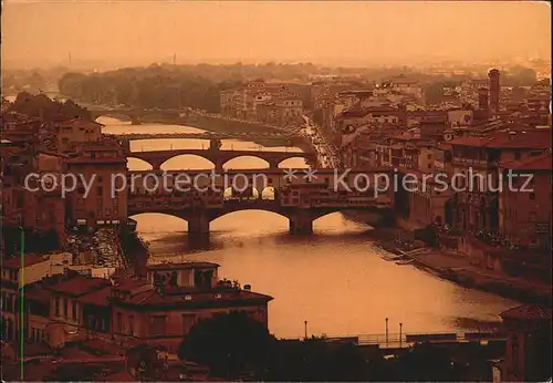 Firenze Toscana Bruecke Arno Kat. Firenze