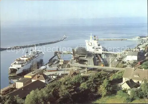 Sassnitz Ostseebad Ruegen Faehrhafen Kat. Sassnitz