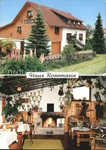 Bonndorf Schwarzwald Haus Rosemarie Kat. Bonndorf