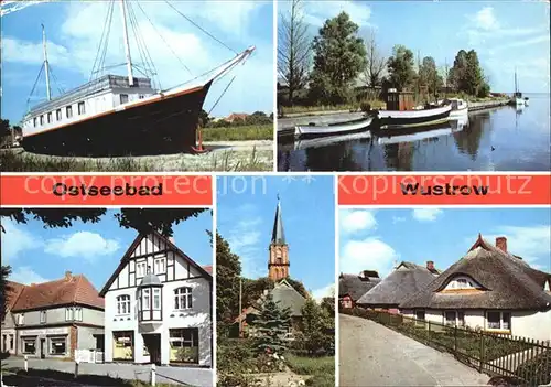 Wustrow Ostseebad Hafen Neue Strasse Betriebsferienheim Kat. Ostseebad Wustrow
