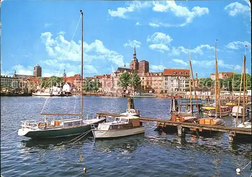 Stralsund Mecklenburg Vorpommern Hafen Kat. Stralsund