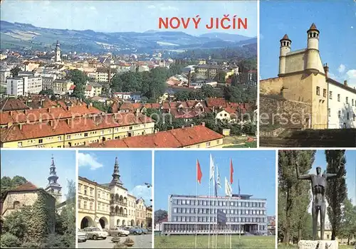 Novy Jicin Schloss Rathaus Stadtansicht Denkmal Kat. Neutitschein