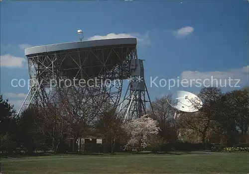 Manchester Jodrell Bank Cheshire Lovell Telescope Kat. Manchester