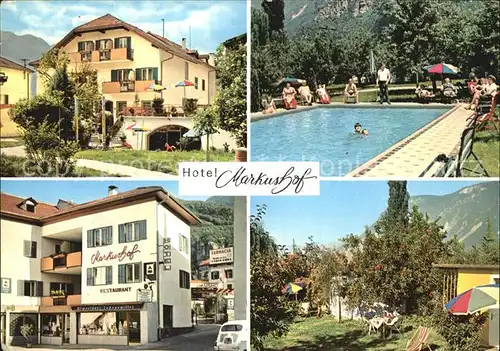 Bolzano Hotel Markushof Schwimmbad Camping Kat. Bolzano