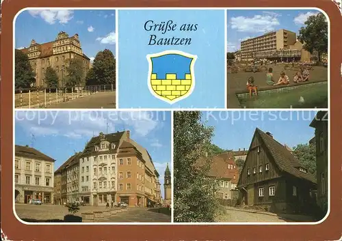 Bautzen Ortenburg Hotel Lubin Hexenh?uschen Hauptmarkt Kat. Bautzen