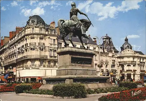 Orleans Loiret Place du Martroi Statue Jeanne de Arc Kat. Orleans