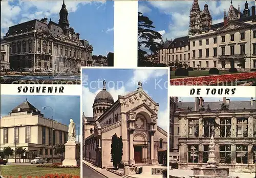 Tours Indre et Loire Stadtansichten Kat. Tours