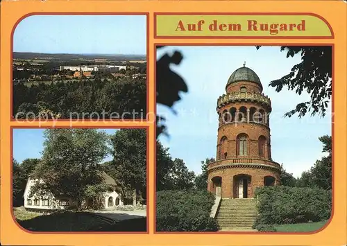 Bergen Ruegen Gaststaette Rugard Ernst Moritz Arndt Turm  Kat. Bergen