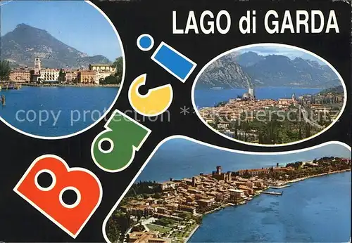 Lago di Garda Fliegeraufnahmen Kat. Italien