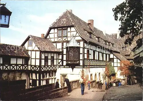 Eisenach Thueringen Wartburg Innenhof mit Nuernberger Erker  Kat. Eisenach