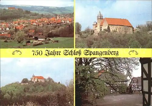 Spangenberg Hessen Jagdschloss Veste Staatsgefaengnis Fostschule Kat. Spangenberg