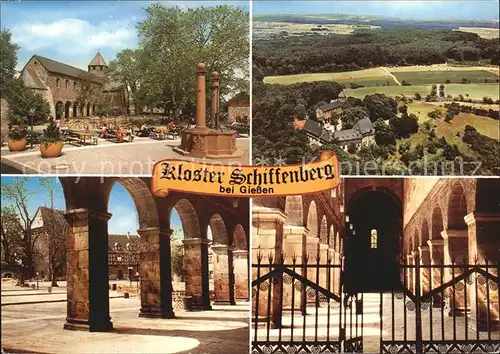 Giessen Lahn Fliegeraufnahme Kloster Schiffenberg  Kat. Giessen