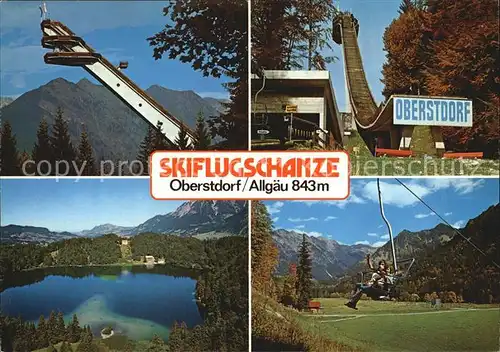 Oberstdorf Skiflugschanze  Kat. Oberstdorf