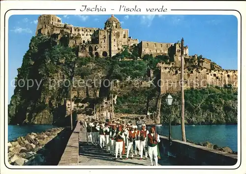 Ischia Das Aragonische Schloss und die Inderezza Kat. 