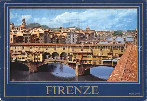 Firenze Toscana Ponte Veccio Kat. Firenze