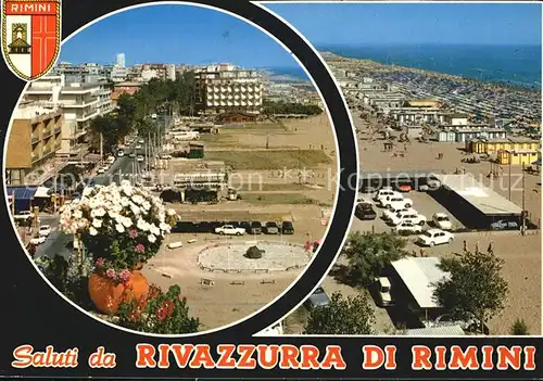 Rimini Strand Platz  Kat. Rimini