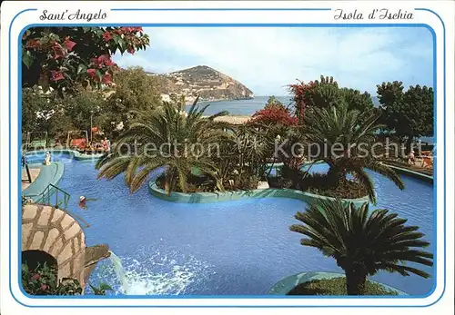 Sant Angelo Ischia Aphrodite Gaerten Schwimmbecken