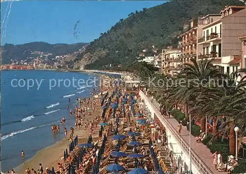 Alassio Der Strand Kat. 