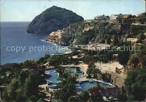 Sant Angelo Ischia Gaerten der Thermenanstalt Aphrodite