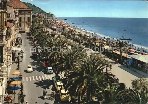 Finale Ligure Strandpromenade