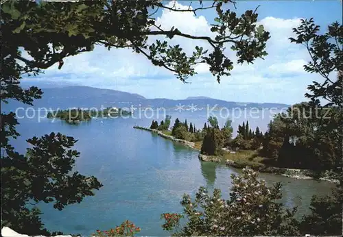 Isola di Garda Teilansicht Kat. Italien