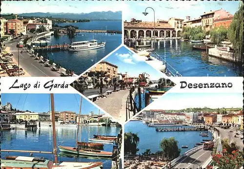 Desenzano Lago di Garda Hafen Anlegestelle Promenade Kat. Desenzano del Garda