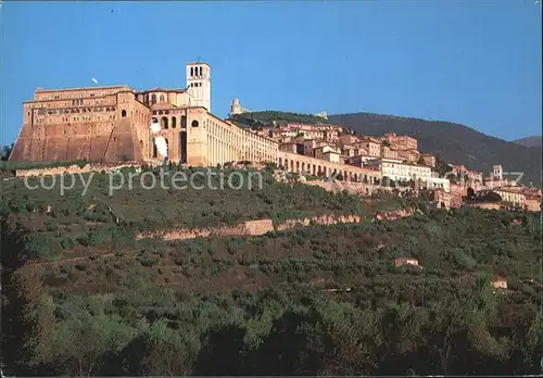 Assisi Umbria Panorama Kat. Assisi