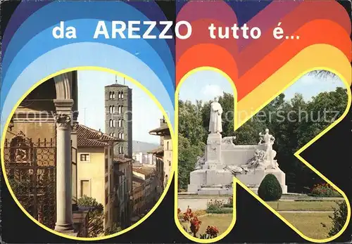 Arezzo Denkmal Kat. Arezzo