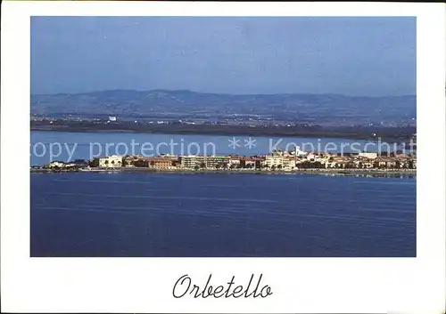 Orbetello Fliegeraufnahme