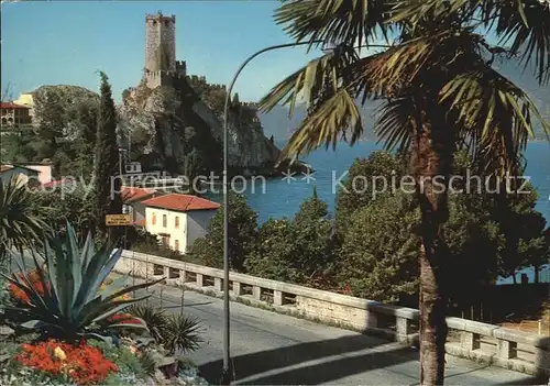 Malcesine Lago di Garda Schloss Kat. Malcesine