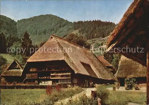 Gutachtal Freilichtmuseum Vogtsbauernhof Kat. Gutach