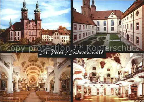 St Peter Schwarzwald Seminar und Pfarrkirche Kat. St. Peter