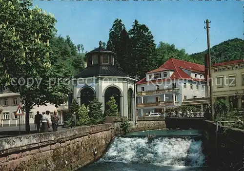 Bad Peterstal Griesbach Brunnenhalle beim Sanatorium Kat. Bad Peterstal Griesbach
