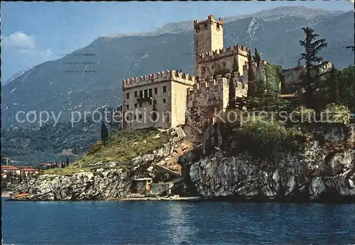 Malcesine Lago di Garda Schloss Kat. Malcesine