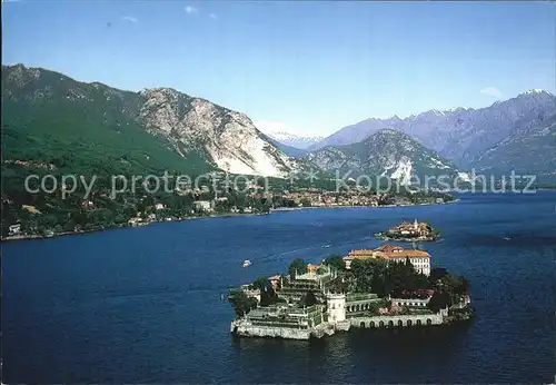 Isola Bella Fliegeraufnahme Kat. Lago Maggiore