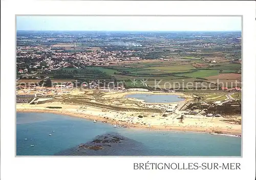 Bretignolles sur Mer Fliegeraufnahme Kat. Bretignolles sur Mer