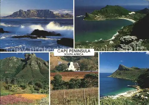 Cape Peninsula  Kat. Suedafrika