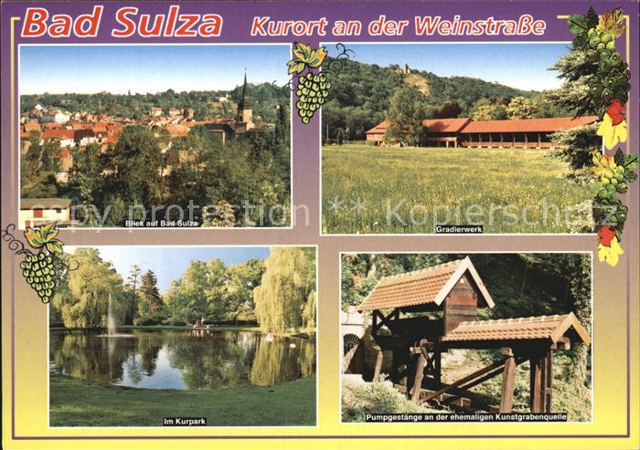Bad Sulza Gradierwerk Im Kurpark Gesamtansicht Kat. Bad Sulza Nr ...