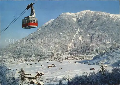 Garmisch Partenkirchen Hausbergbahn Kat. Garmisch Partenkirchen