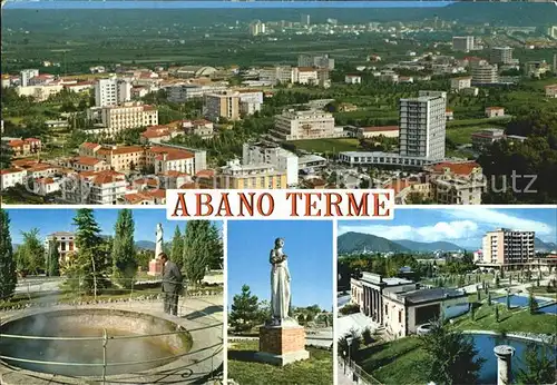 Abano Terme Gesamtansicht Therme Denkmal Kat. Abano Terme