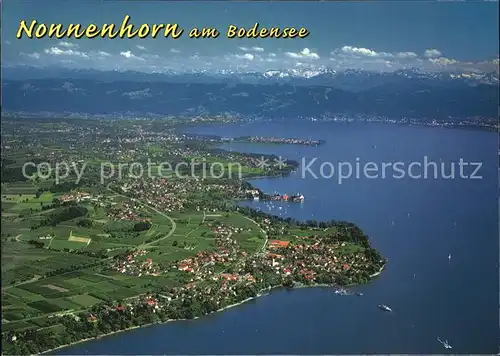 Nonnenhorn Fliegeraufnahme Kat. Nonnenhorn Bodensee