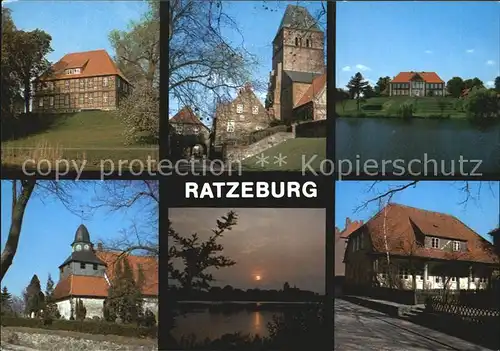 Ratzeburg Paul Weber Haus Dom Steintor Bischofsherberge Herrenhaus Domsee Kirche Domhalbinsel Ernst Barlach Gedenkstaette Kat. Ratzeburg