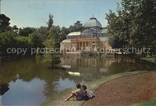 Madrid Spain El Retiro Palacio de Crista Kat. Madrid