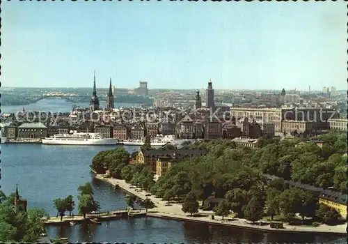 Stockholm Utsikt mot Gamla Stan Kat. Stockholm