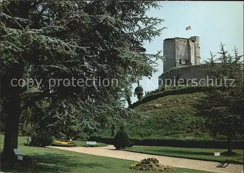 Gisors Eure Chateau et le Jardin Kat. Gisors