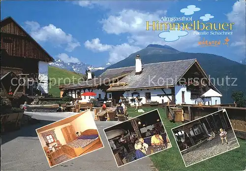 Obervellach Kaernten Almgasthof Himmelbauer Alpenblick Kat. Obervellach