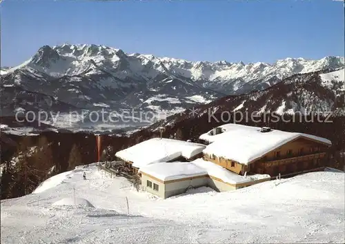 Werfenweng Sportalm Strussing Winterpanorama Alpen Kat. Werfenweng