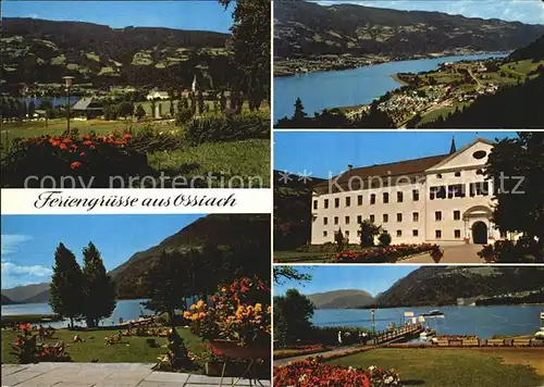 Ossiach Ossiachersee Panorama Ferienort Stiftskirche 13. Jhdt. Wandergebiet