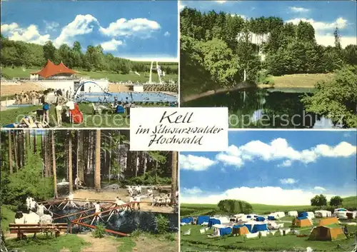 Kell See Freizeitzentrum Feriendorf Hochwald Campingplatz Freibad Kat. Kell am See